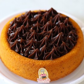 Bolo de Cenoura com Chocolate 