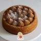 Bolo Caseiro de Banana com Doce de Leite - 500 gramas
