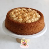 Bolo Caseiro de Paçoca com Doce de Leite - 500 gramas