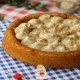Bolo Caseiro de Paçoca com Doce de Leite - 500 gramas