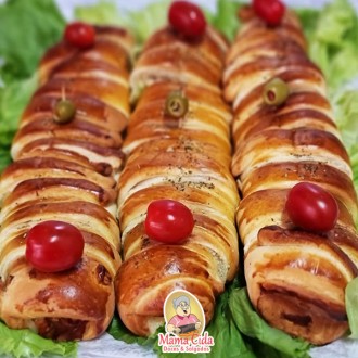 Lanche de metro de forno