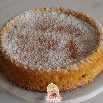 Bolo Caseiro de Milho Cremoso com Brigadeiro de Cural - 500 gramas