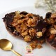 Ovo de pascoa de colher com chocolate trufado e sucrilhos caramelizado- 200 gramas