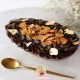Ovo de pascoa de colher com chocolate trufado e sucrilhos caramelizado- 200 gramas