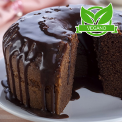 Bolo de Chocolate Vegano - kg