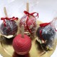 Maça do Amor de Chocolate